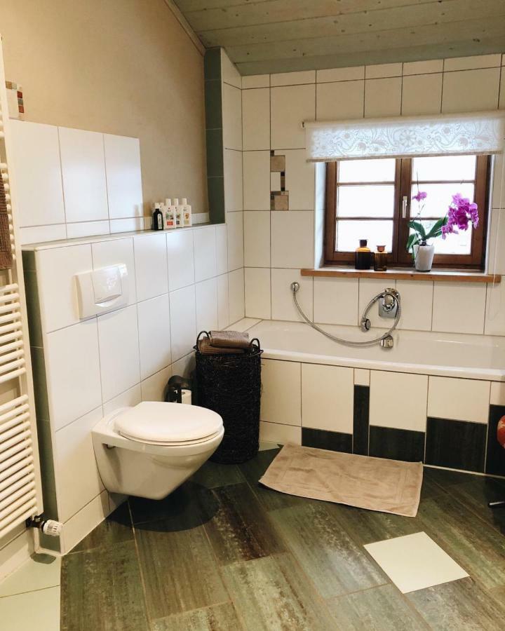 Ferienwohnung Auszeit in Ausnang Leutkirch im Allgäu Exterior foto